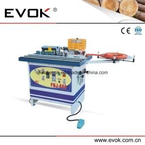 Hand Manual Double-Face Gluing Curve &amp; Straight PVC Edge Banding Machine Fbj-888