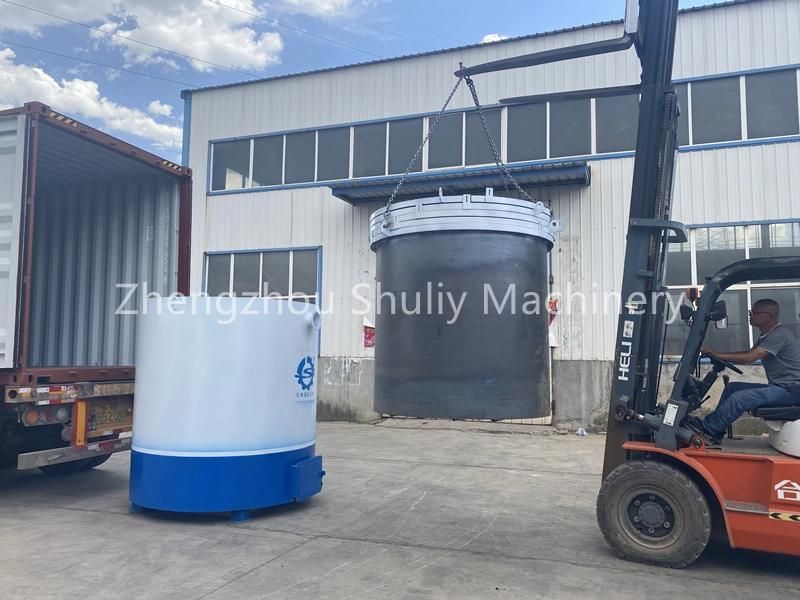 High Quality New System Hoisting Carbonization Furnace for Charcoal