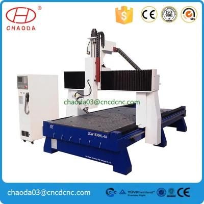 Vacuum Woodworking CNC Router 180 Degree Carving Machine for Sale