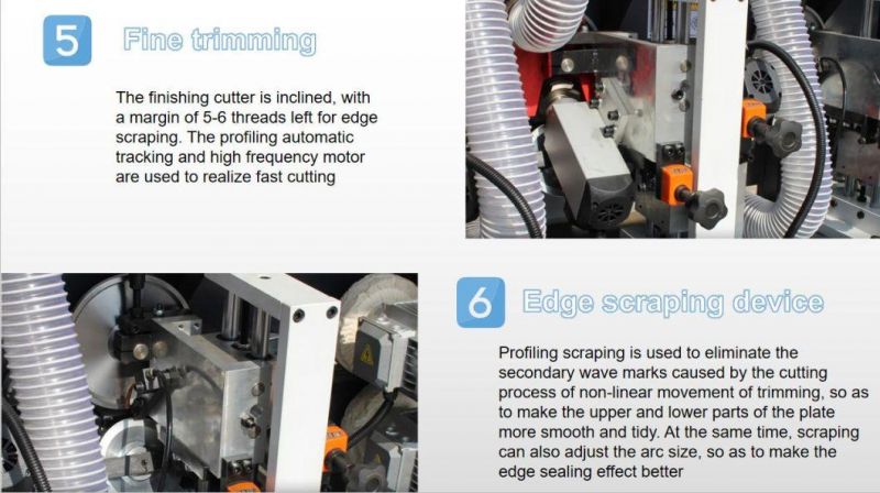 Automatic Edge Banding Machine PVC Edge Bander for MDF/Plywood/ Acrylic Board