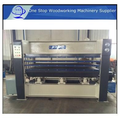 Overlay/ Overlaid Veneer/ Panel/ Plate Wood Hot Press Machine/ Press Machine with Hot Water Plates for Pressing Doors