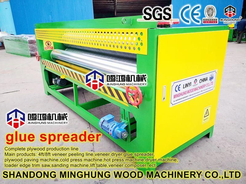 Woodworking Plywood Veneer Glue Spreader Machine