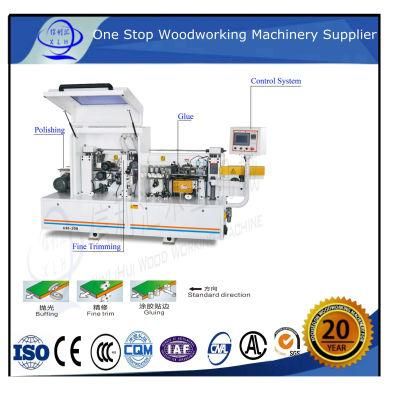 Semi-Automatic Edge Bander Mfz 260 Small Mini Model PVC Sheet Edge Banding Machine Manufacturer for Veneer Tape Edge Banding