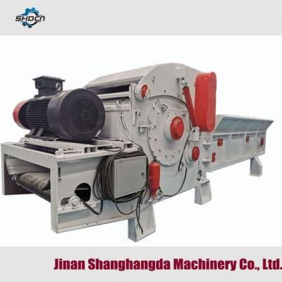 Large Capacity Drum Branches Wood Chipper Machine for Sale