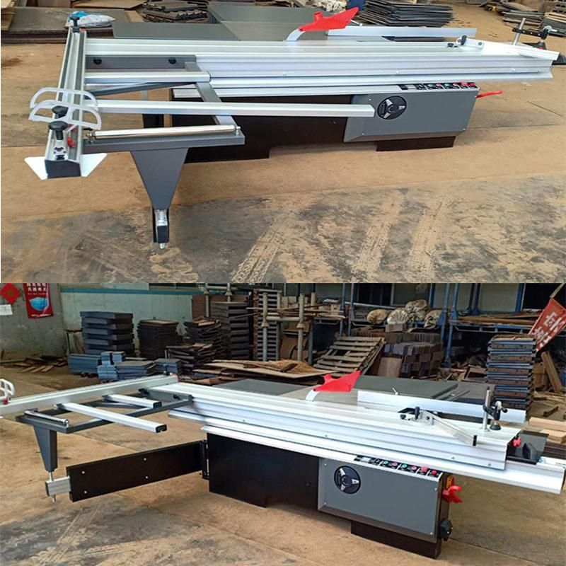 F45b Woodworking Sliding Table Panel Saw Machine with Scoring Saw Blade