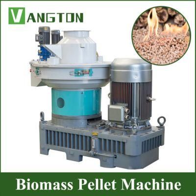 Ring Die Stalk Pellet Mill Palm Pellet Press Machine / CE Vertical Type 560 Pellet Mill for Biomass Wood
