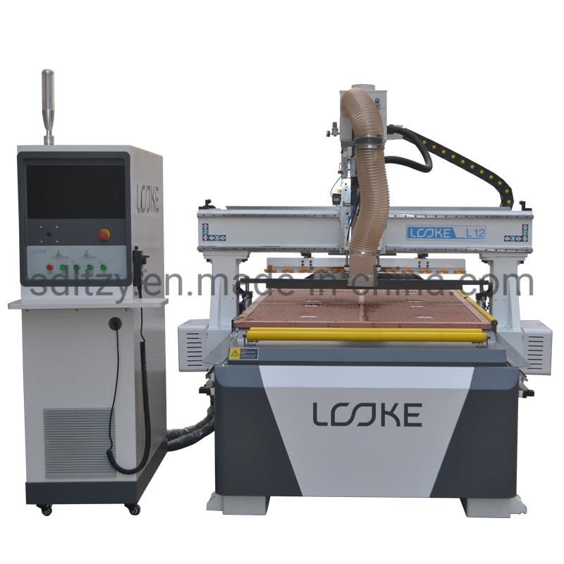 Atc Wood CNC Wooden Panel Processing Linear Type Automatic Router 1325 2040 9kw