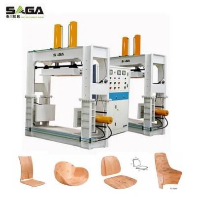 RF Press for Bent Wood Chairs Plywood Bending Curved Machine