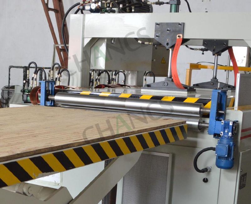 Elevator-Platform Type Edge Gluing Board Press with High Frequency Technology