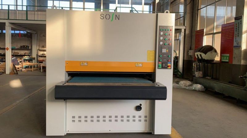 Woodworking Cabinet MDF Plywood Wood Floor Wide Belt Sanding Machine Wide Belt Sander