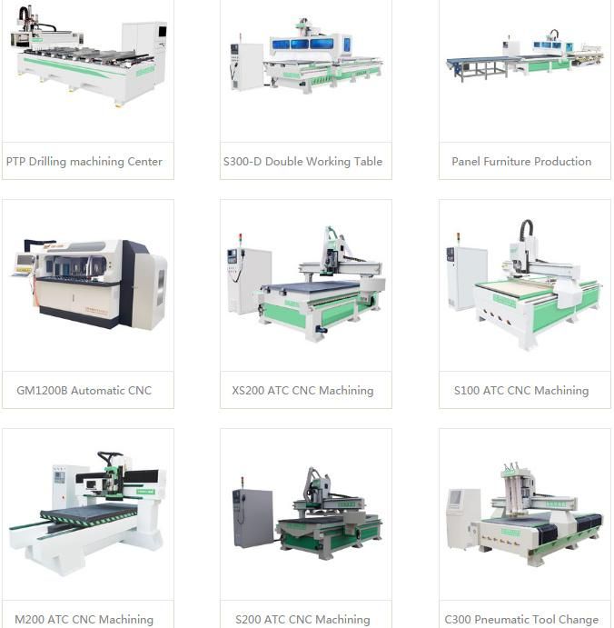 E300 Auto Nesting CNC Machining Center (Double Spindle+Drilling Bank) Automatic Loading and Unloading