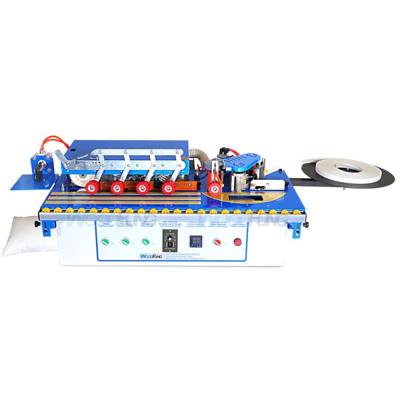 Woodworking Automatic Manual 0.3-3mm PVC Plywood Edge Bander Machine