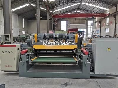 1400mm 120m High Speed Spinleless Peeling Machine with Clipper Inside