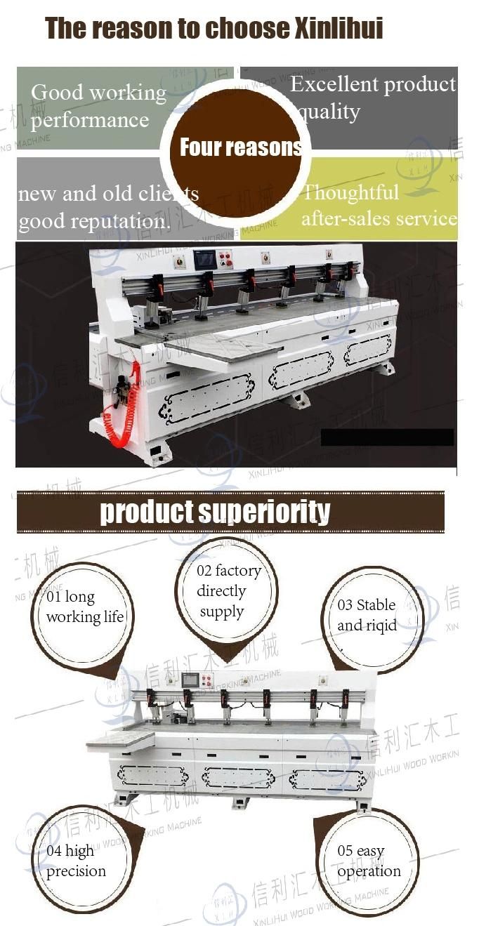 Side Hole Wood Furniture Punching Laser Drilling Machine/ Woodworking CNC Side Hole Puncher