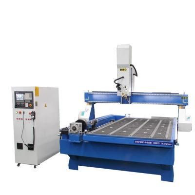 4 Axis CNC Woodworking Machine Engraving Machine with Automatic Tool Changes