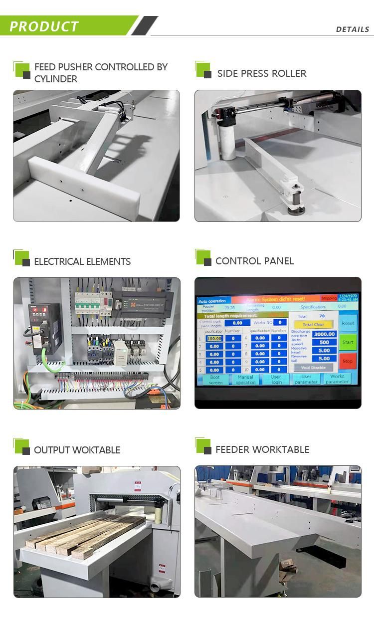 Solid Wood CNC Cut-off Saw Machine Fast CNC Cut-off Saw