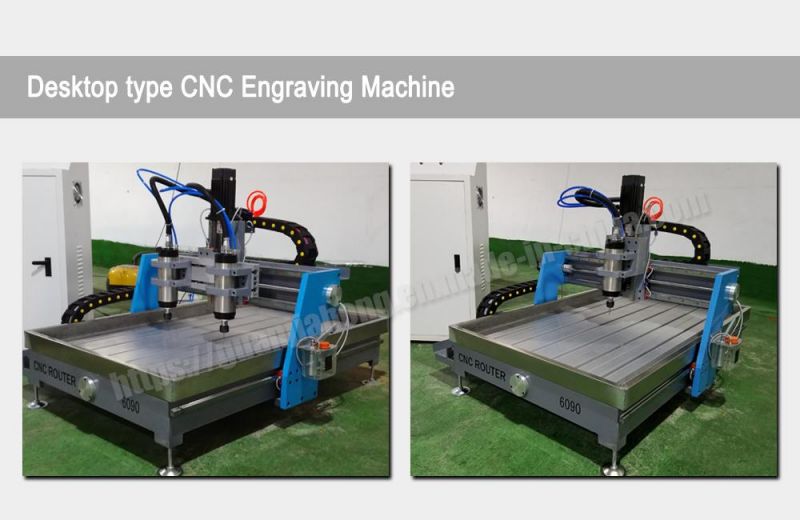 6090 Jade CNC Router, CNC Engraving Machine Cutting Machine for Aluminum, Copper, Stone