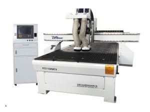 Double Heads Atc Woodworking Mini CNC Router 1325