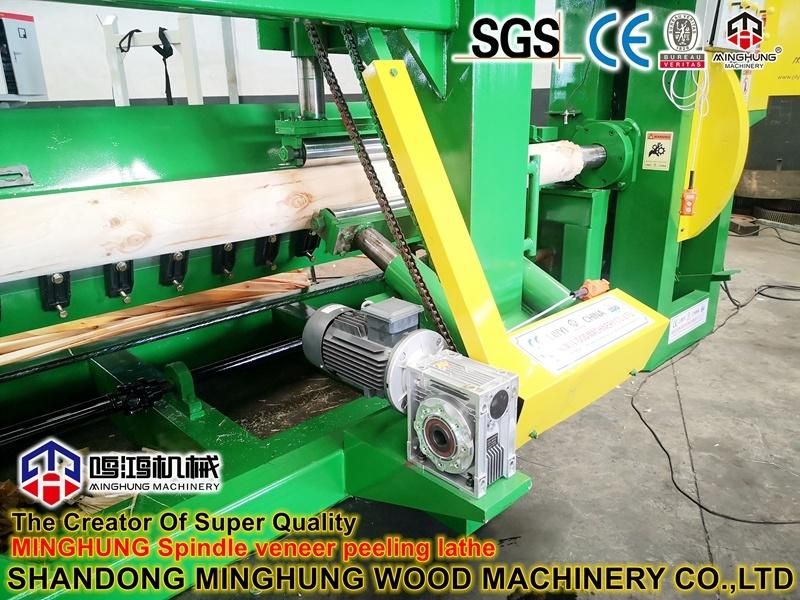 Automatic Spindle Rotary Wood Log Peeling Machine