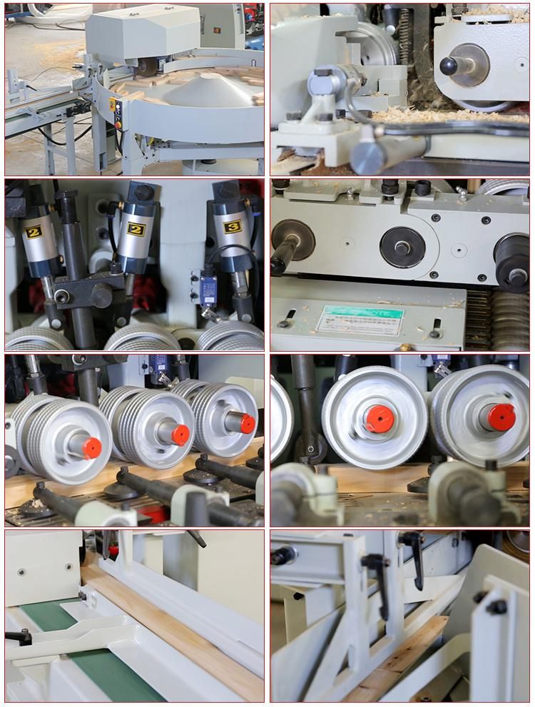 China Solid Wood Furniture Four Side Moulder Planer for Woodworking