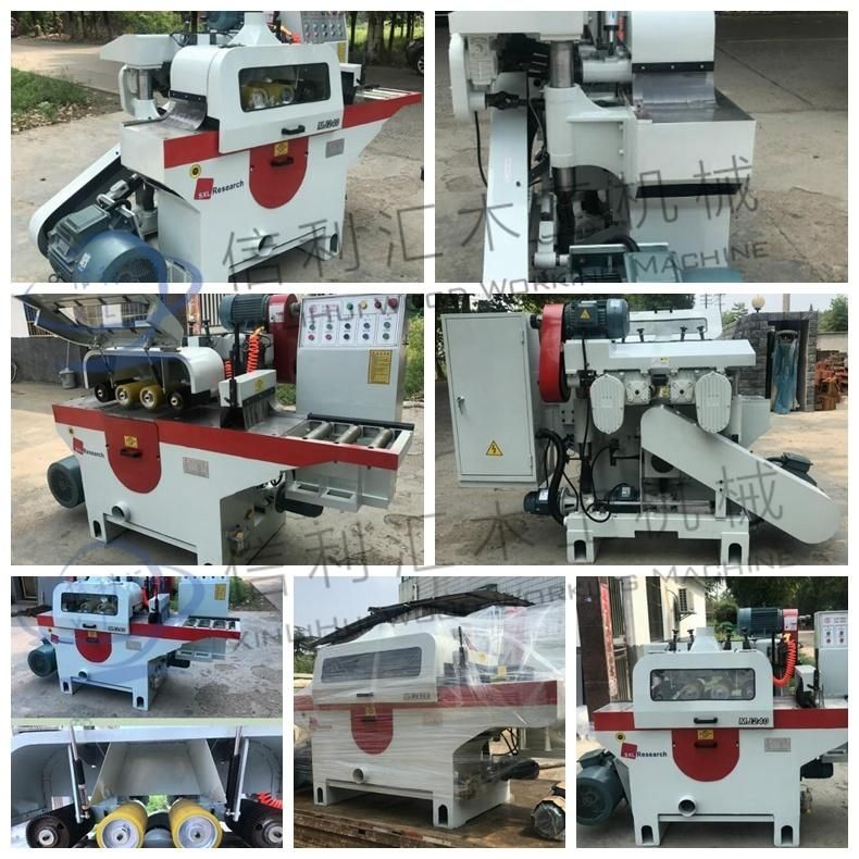 Straight Line Woodworking Multi Blade Rip Saw Timber Cutting Saw Machine for Wood Log Multi Blade Rip Saw Timber Cutting Multi Rip Saw