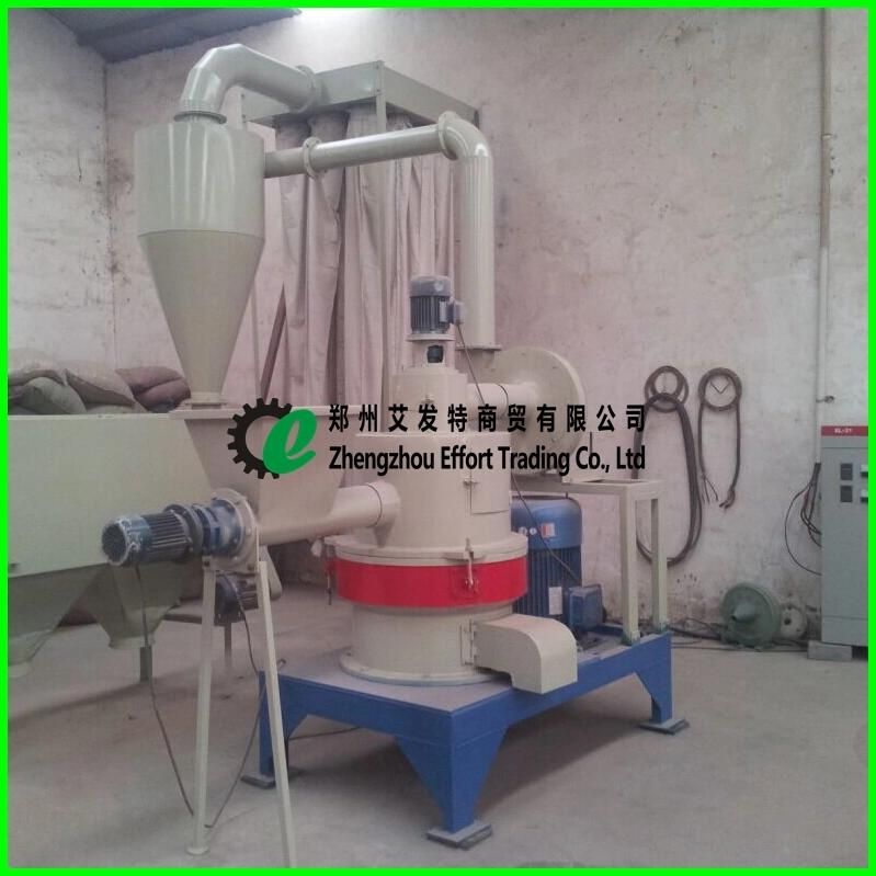 Roller Type Wood Powder Pulverizer, Wood Flour Mill with Final Powder 30-300 Mesh