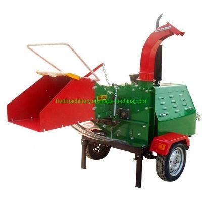 Farm Equipment with Diesel Engine Portable Dh-40 Wood Chipping Machine