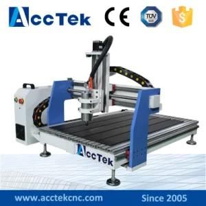 Acctek Mini Desktop 4 Axis CNC Router Engraver 6090/Small CNC Engraving Cutting Machine for Wood, MDF, Metal, Stone, Aluminum