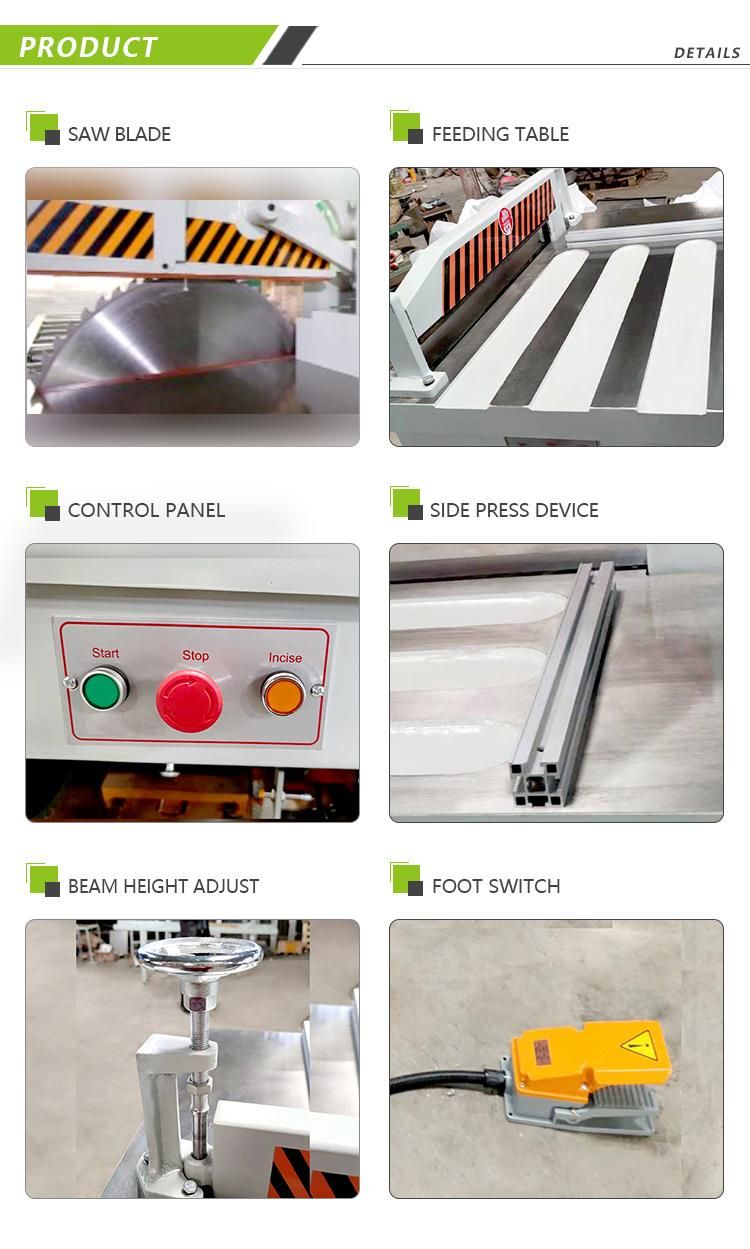 High Speed Timber Cutting Saw Machine Cut-off Saw