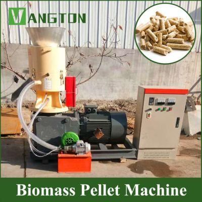 Roller Moving Biomass Wood Pellet Mill Machine with Ce