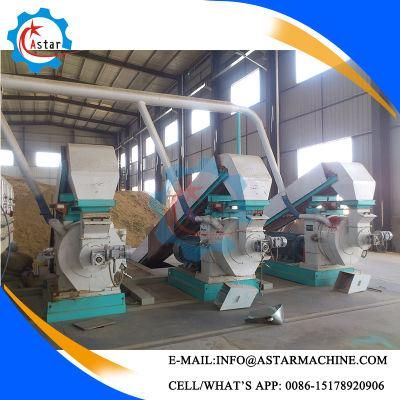 1t/H Capacity Ring Die Biomass Wood Pellet Mill Biomass Pelletizing Machine