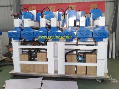 Split Type Cheap/Cheaper/Cheapest CNC Rotuer Machine with Low Freight and Price for Wooodworking