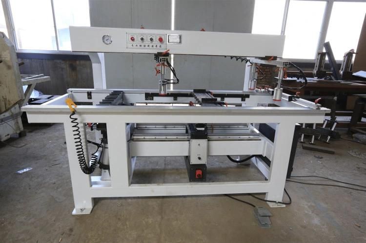 Three Row Woodwork Equipment Wood Drilling Machine for Hole Making