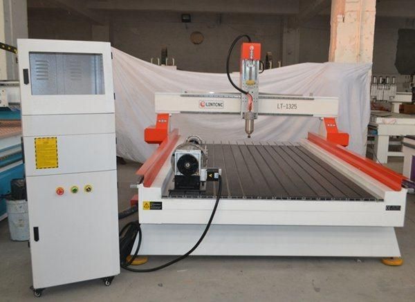 Side Rotation Axis 1530 1325 Wood Engraving Machine 1300*2500mm 4axis CNC Router for Sale