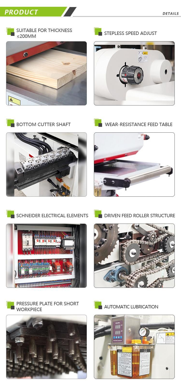 Wood Double Side Planer Automatic Double-Side Planer