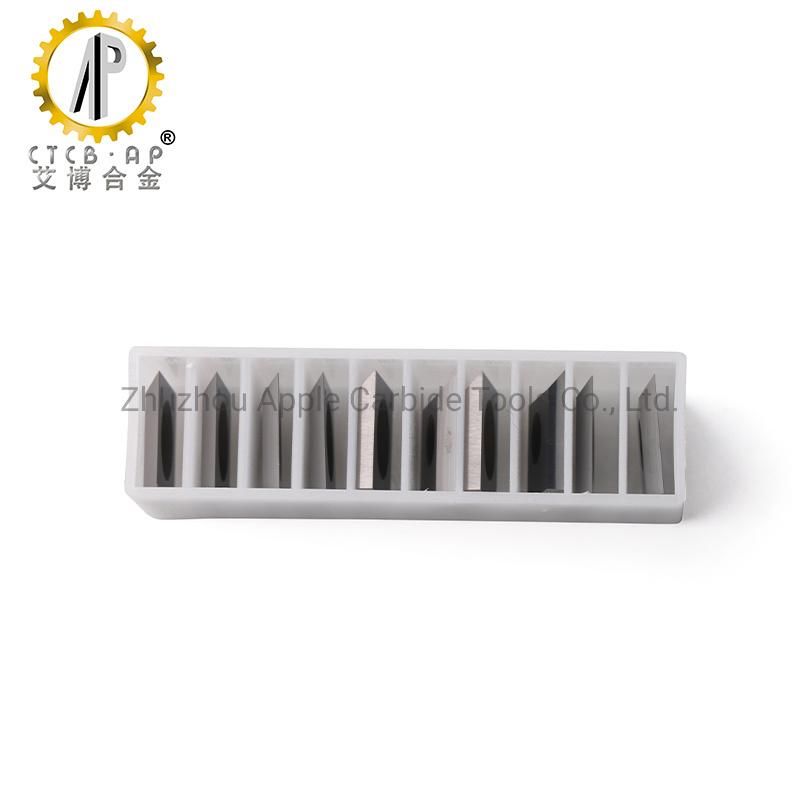 Carbide Cutting Tools Square Turnover Knives With 4 Edges Square Straight Carbide Cutter Insert