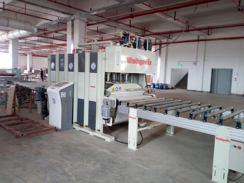 Wood Door Cold Pressing Compound Production Line
