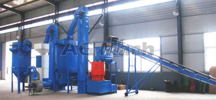 Flat Die Biomass Pelletizer Machine Home Use Wood Sawdust Pellet Machine