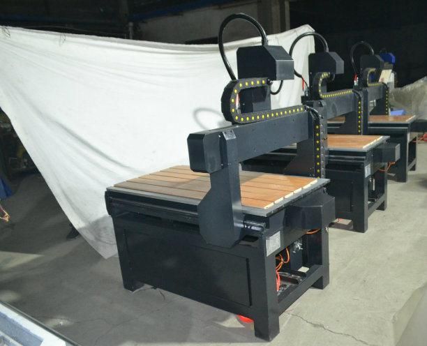 Mini CNC Router 6090 6090 Wood Carving Router Machine with Rotary Axis for Advertising