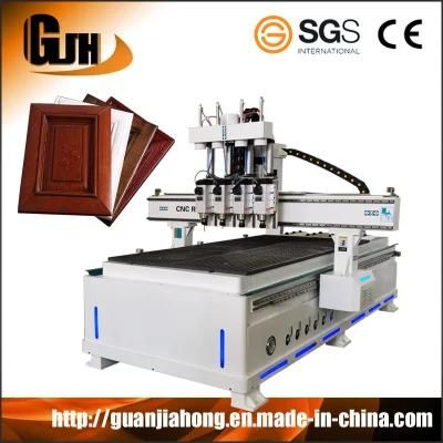 4 Process 4 Spindles, Furniture, Cabinet, Wood CNC Router, Woodworking CNC Engraving Machine