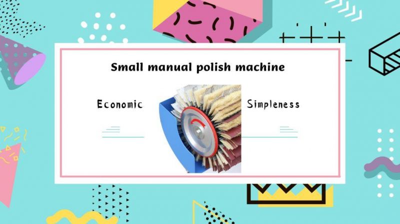 Small Manual Polishing Machine Woodworking Machinery for Column Table Chair Leg Wooden