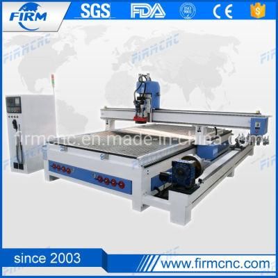Jinan 4 Axis 3D CNC Wood Router Automatic Wood Engraving Cutting Machine for Furniture Door
