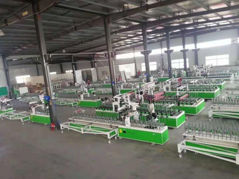 Wood Plastic Composite Door Frame Profile Laminating Machine Wrapping Machine