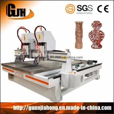 Wookworking CNC Engraving Machine, 1325, 2D &amp; 3D, CNC Router, 4 Axis Advertiing CNC Carving Machine