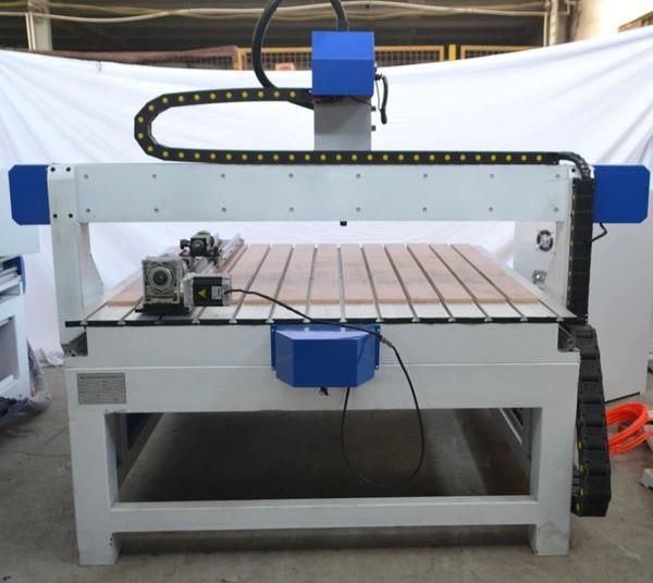 Engraving Wood CNC Router 6090 9012 1212 4 Axis Woodworking Machine for Aluminum Acrylic MDF PVC