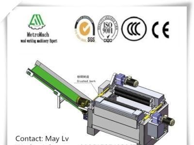 Automatic Wood Debarker Machine with Crush System