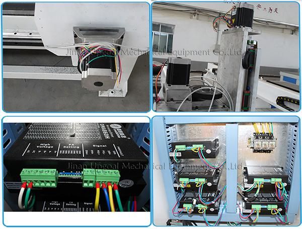 Vacuum Table Woodworking Door Engraving Machine with Mach3 Control System