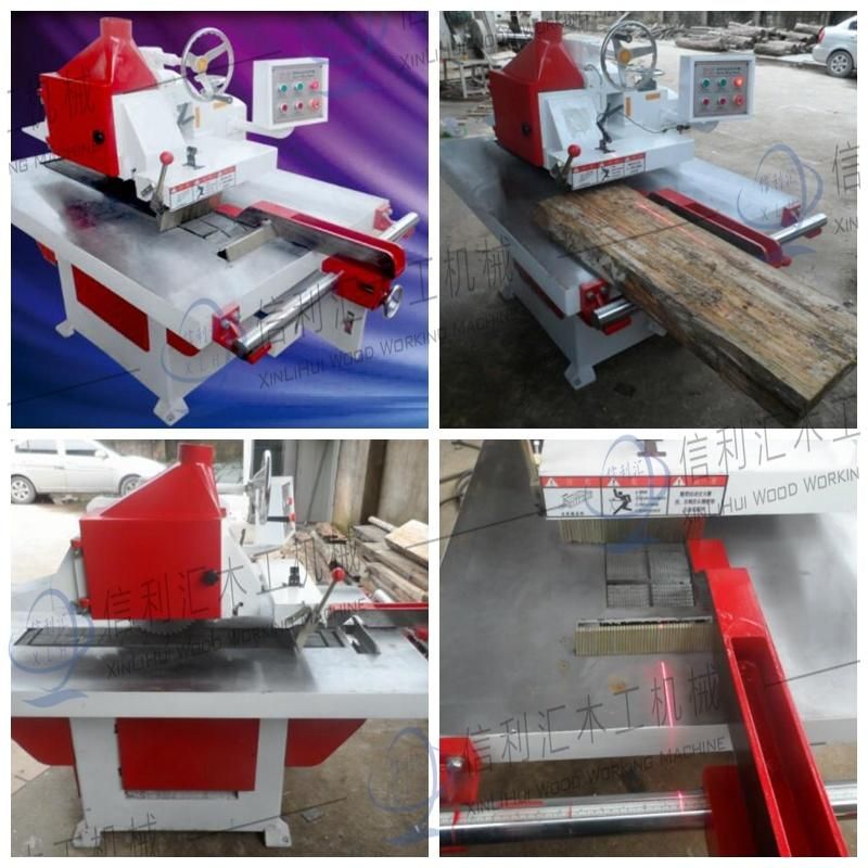 Automatic Monolithic Longitudinal Sawing Machine Woodworking Machine Single Blade Rip Saw Machine/ Single Rip Saw for Solid Wood