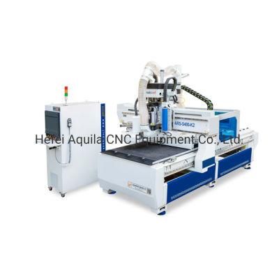 Mars S400-K2 3 Axes Ball Screw CNC Machining Center for Molded Press Door