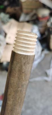 Automatic Wood Round Stick Screw Making Machine Wood Rod Polishing Machine Broom Handle Making Machine